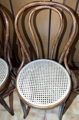 Coppia Sedie Vintage Thonet Anni '70