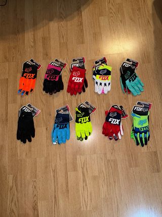 Guantes Fox Motocross varios colores