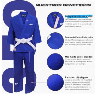 Traje Judo STARPRO Talla 160. Solo la Casaca Azul