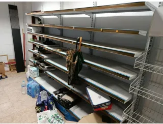 Estanterías de supermercado metálicas Altura 2,10m