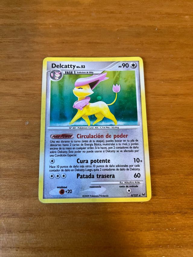 Delcatty Holo 004 Pokemon Platino