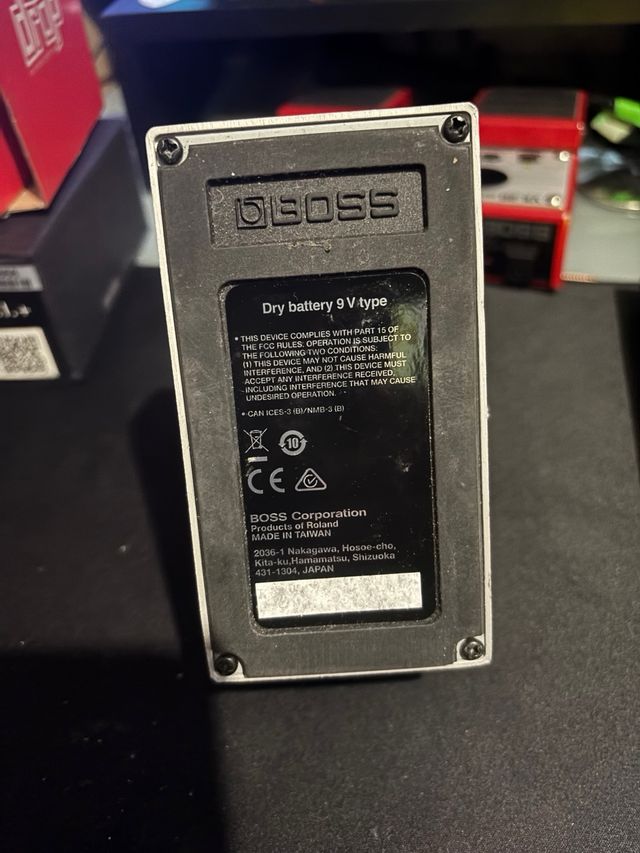 Boss TU-3 Afinador Cromático