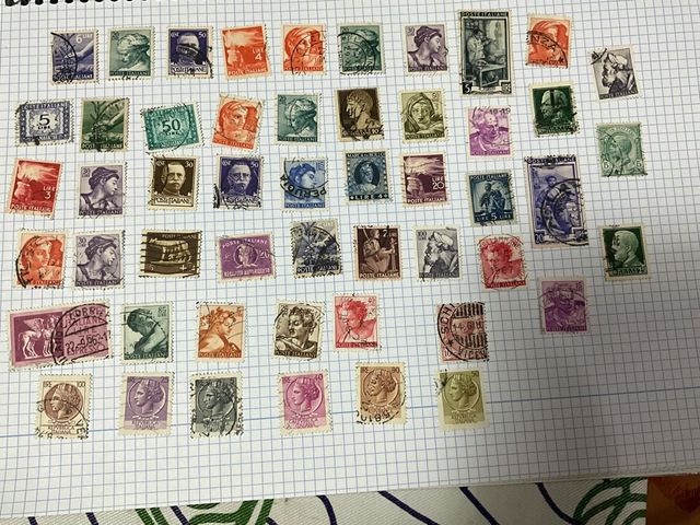 Lote Sellos Italia Antiguos