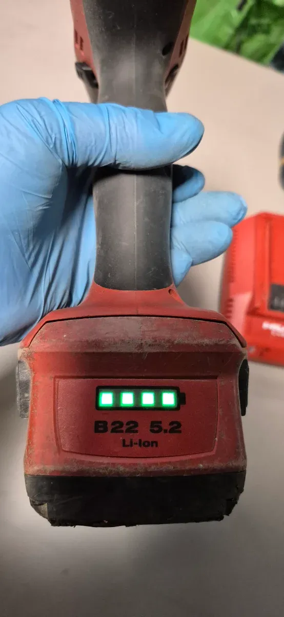 Hilti TE 6-A22 Martillo Rotativo + Cargador+Bateri