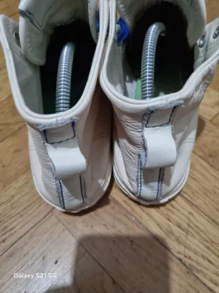 Zapatillas Adidas Hombre Blancas y Azules