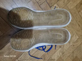 Zapatillas Adidas Hombre Blancas y Azules