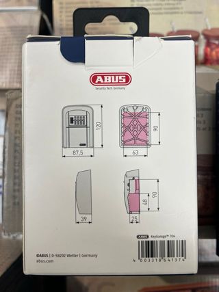 ABUS KeyGarage 704 Caja Fuerte Llaves