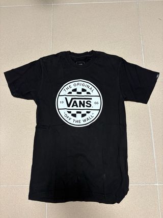 Camiseta Vans Negra Talla S