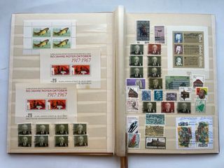 Clasificador Sellos Alemania DDR Cuñas Especiales