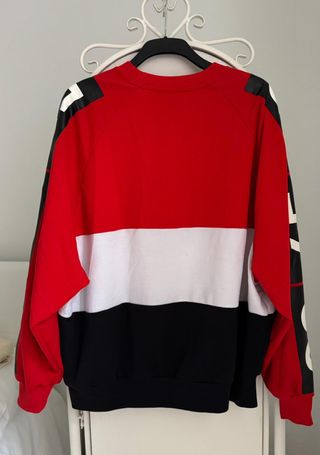 ADIDAS SUDADERA ROJA MUJER M / L