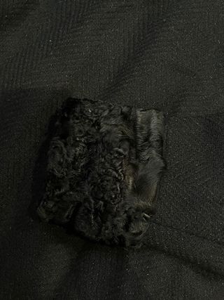 Abrigo Astracán Negro