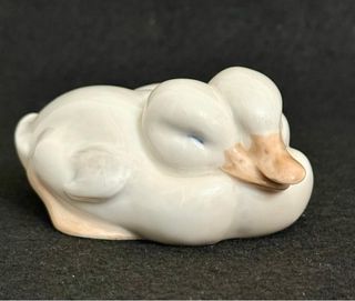 Statuina Royal Copenaghen Anatra Porcellana