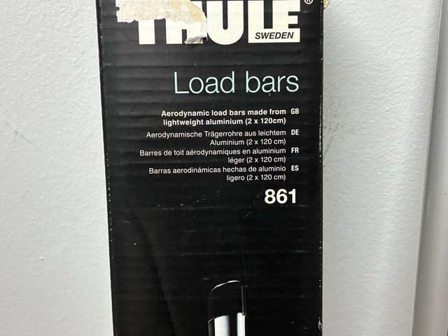 2 barre Thule 861 (120cm)