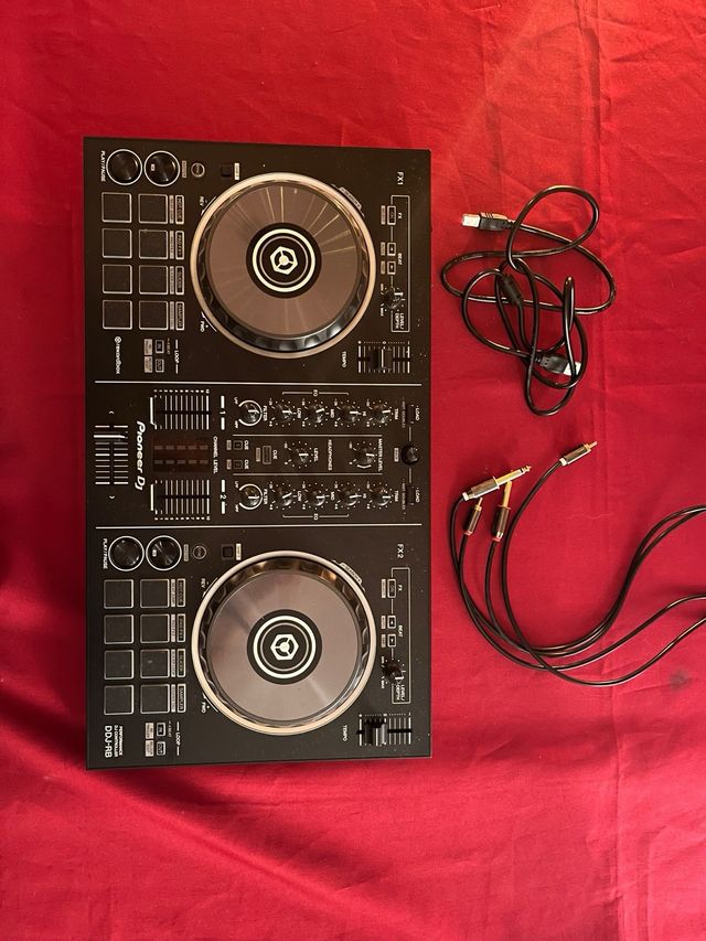 Controladora DJ Pioneer DDJ-RB bolsas y cables
