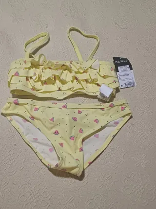 Bañador niña Next sandía