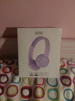 Cascos Inalámbricos ALE-HOP Morado