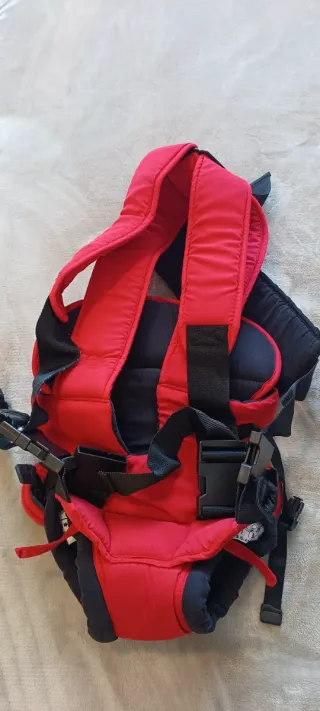 Mochila Portabebés Jane Roja