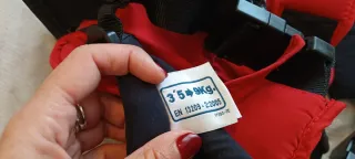 Mochila Portabebés Jane Roja