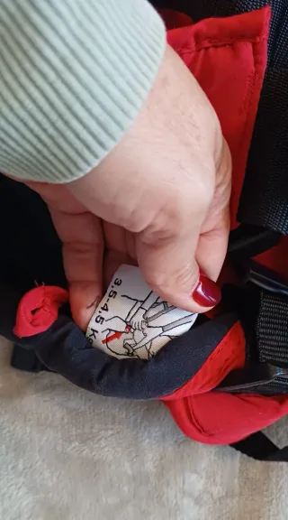 Mochila Portabebés Jane Roja