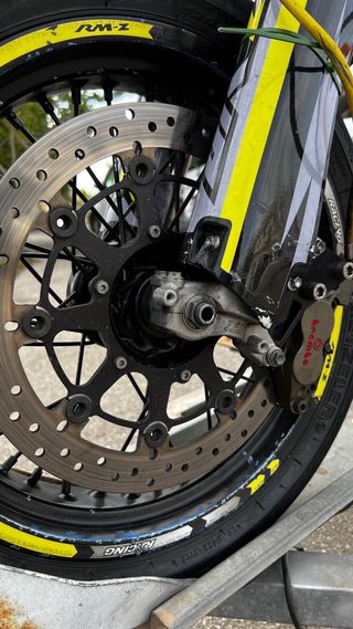 Suzuki RMZ 450 Supermotard de circuito