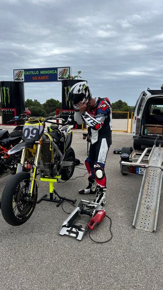 Suzuki RMZ 450 Supermotard de circuito