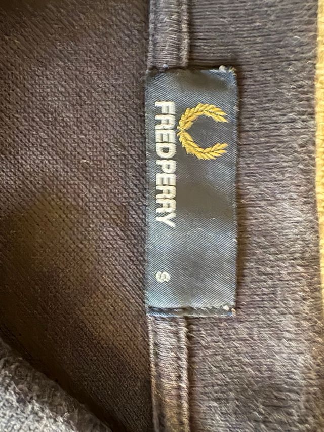 Polo Fred Perry Negro Talla S