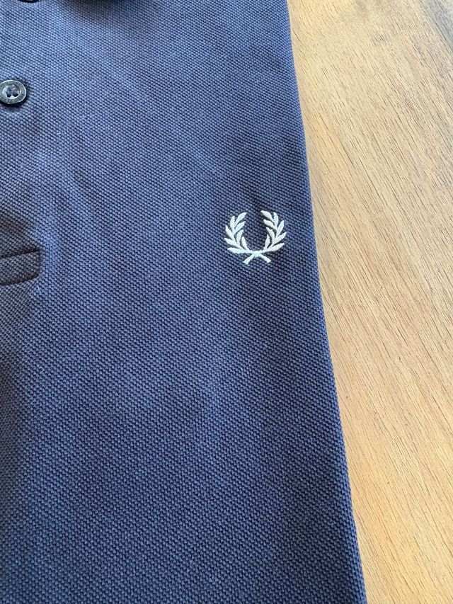Polo Fred Perry Negro Talla S