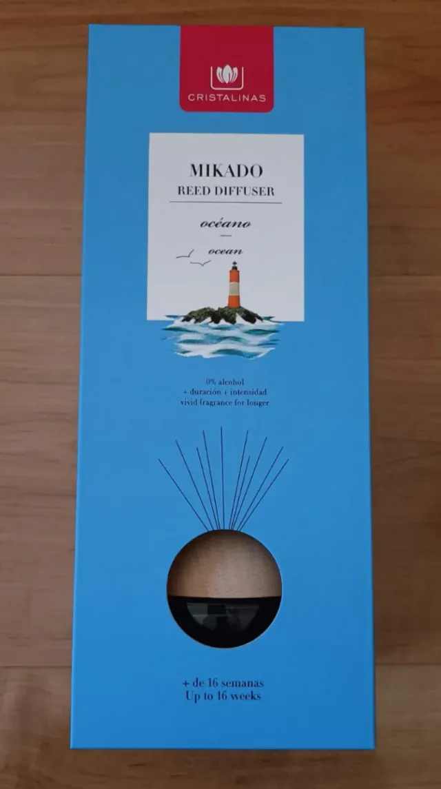 Ambientador Cristalinas Mikado Océano 180ml
