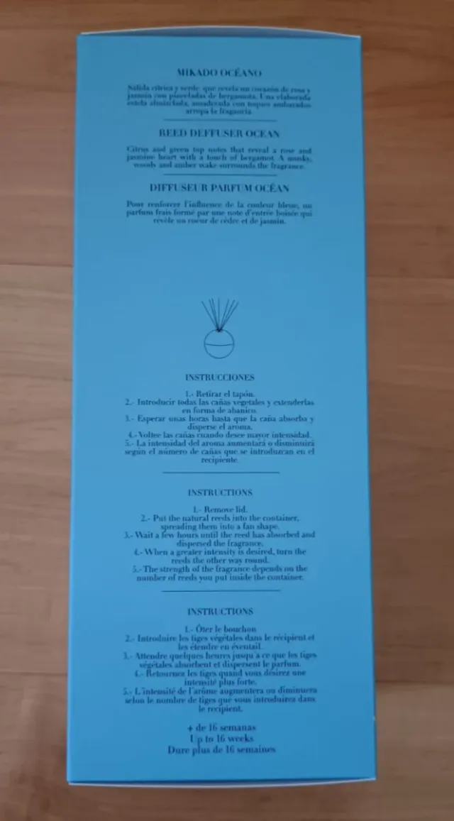 Ambientador Cristalinas Mikado Océano 180ml