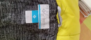 Chaqueta Columbia niño gris y amarillo