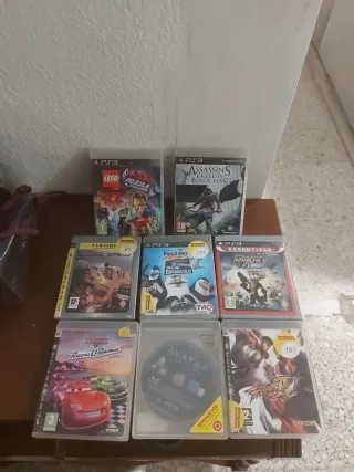 Lote 9 juegos PS3: PES, Call of Duty, Lego, Buzz..