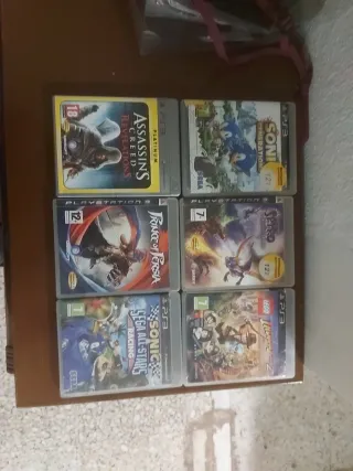 Lote 9 juegos PS3: PES, Call of Duty, Lego, Buzz..