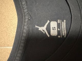 Camiseta Jordan Talla S Negra