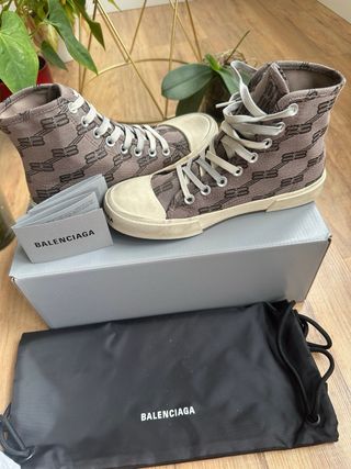 Balenciaga Paris High Top Monogram Talla 37