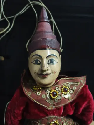 Antigua Marioneta tradicional Tailandesa.
