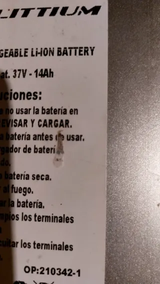 Bicicleta Eléctrica Plegable Littium 20 mod ibiza