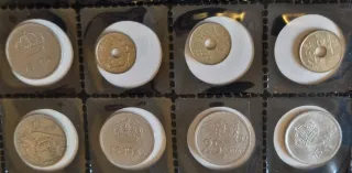 Lote 25 Pesetas Monedas