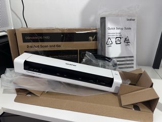 Escáner Portátil Brother DS740D Doble Cara