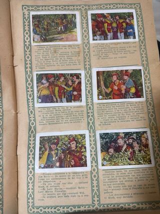 Álbum Robin de los Bosques ediciones cliper comple