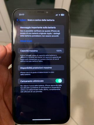 iPhone XR 64GB Nero - Batteria Nuova