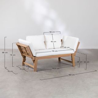 Sofá de jardín Sklum NUEVO