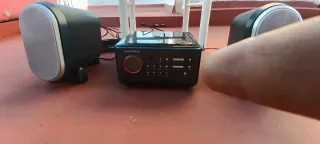 Mini cadena Grundig Hi-Fi negra