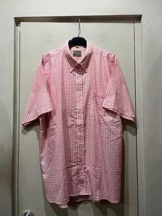Camicia a quadri rosa/rosso Classic