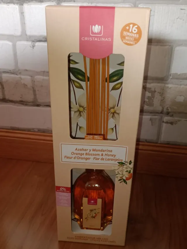 Ambientador Cristalinas 180ml Flor Naranja