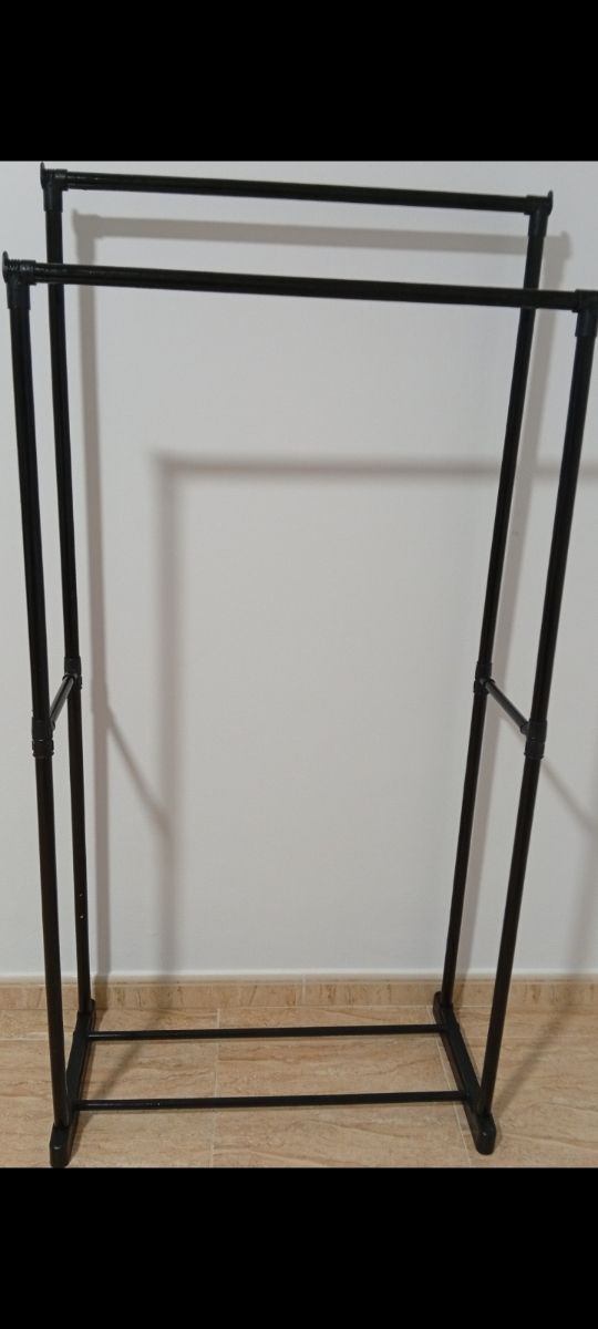 Perchero Metálico Negro