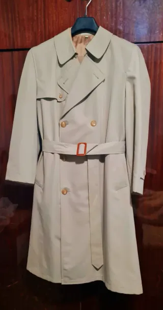 Gabardina Hombre Beige