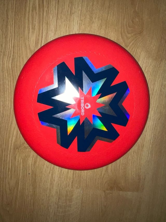 Disco volador rojo
