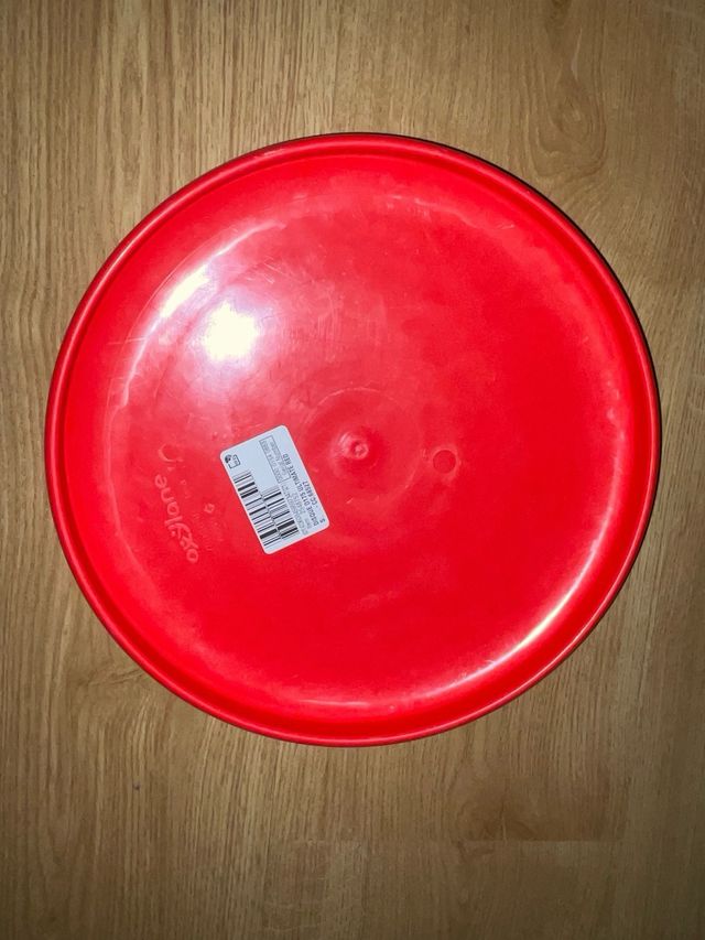 Disco volador rojo