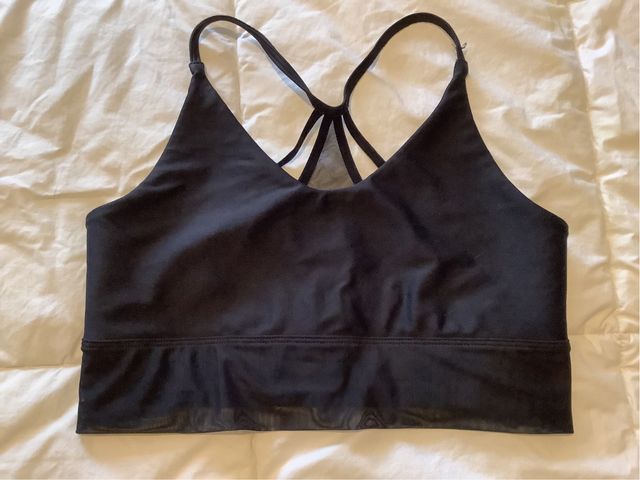 Top deportivo danza negro