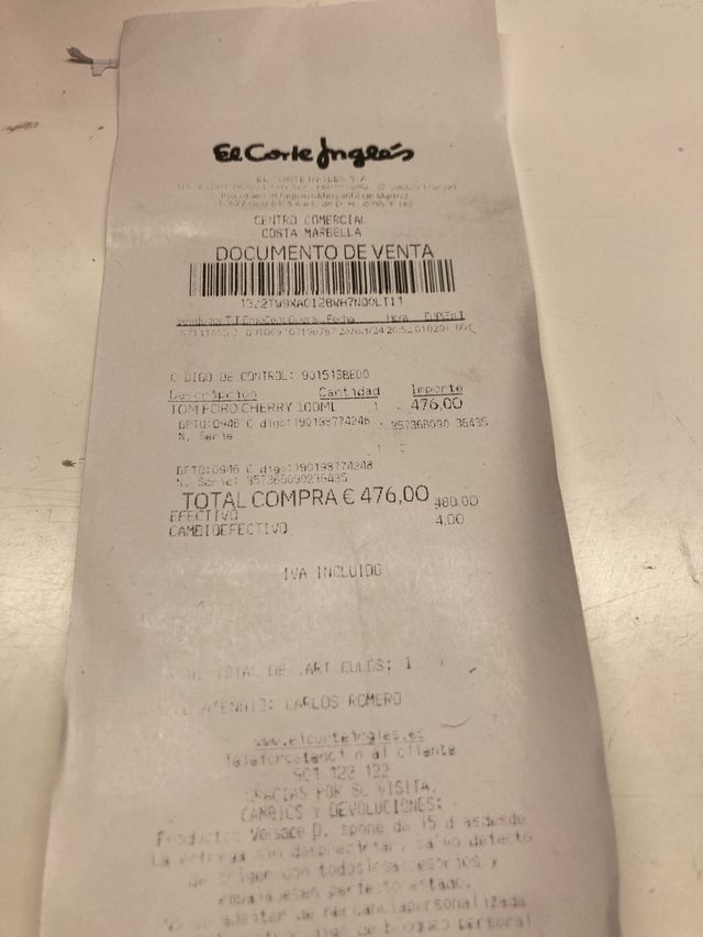 Tom Ford Electric Cherry Eau de Parfum 100ml